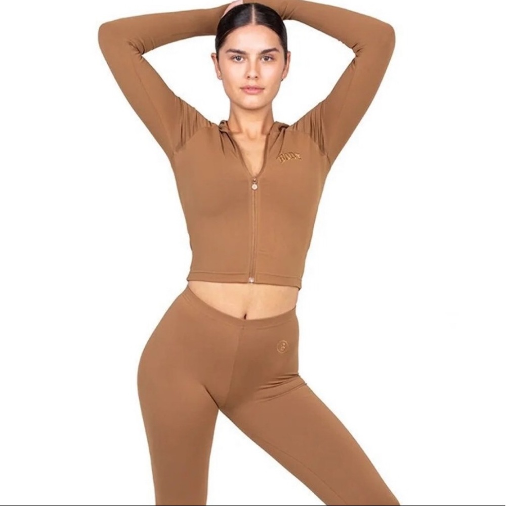 Body by Raven Tracey body basics full-zip hoodie pants set 8527